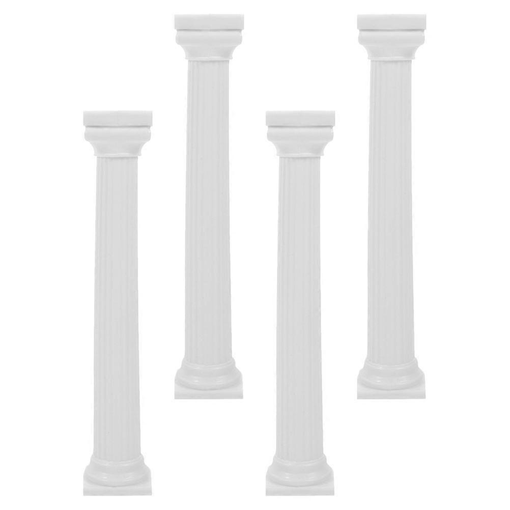 Cake Support Rod 4Pcs Roman Column Cake Stand for Wedding Dessert Table