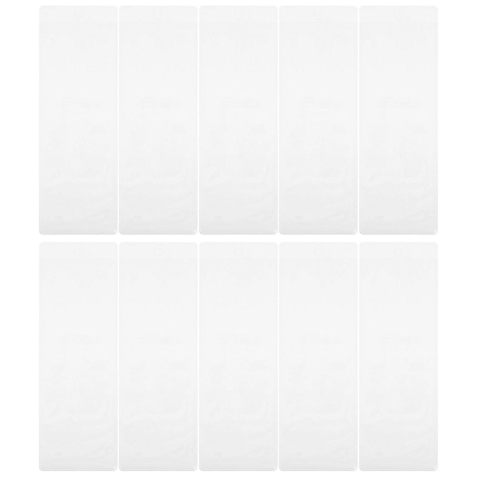 Blank Bookmark Display PVC Holder for 10Pcs Lightweight Covers