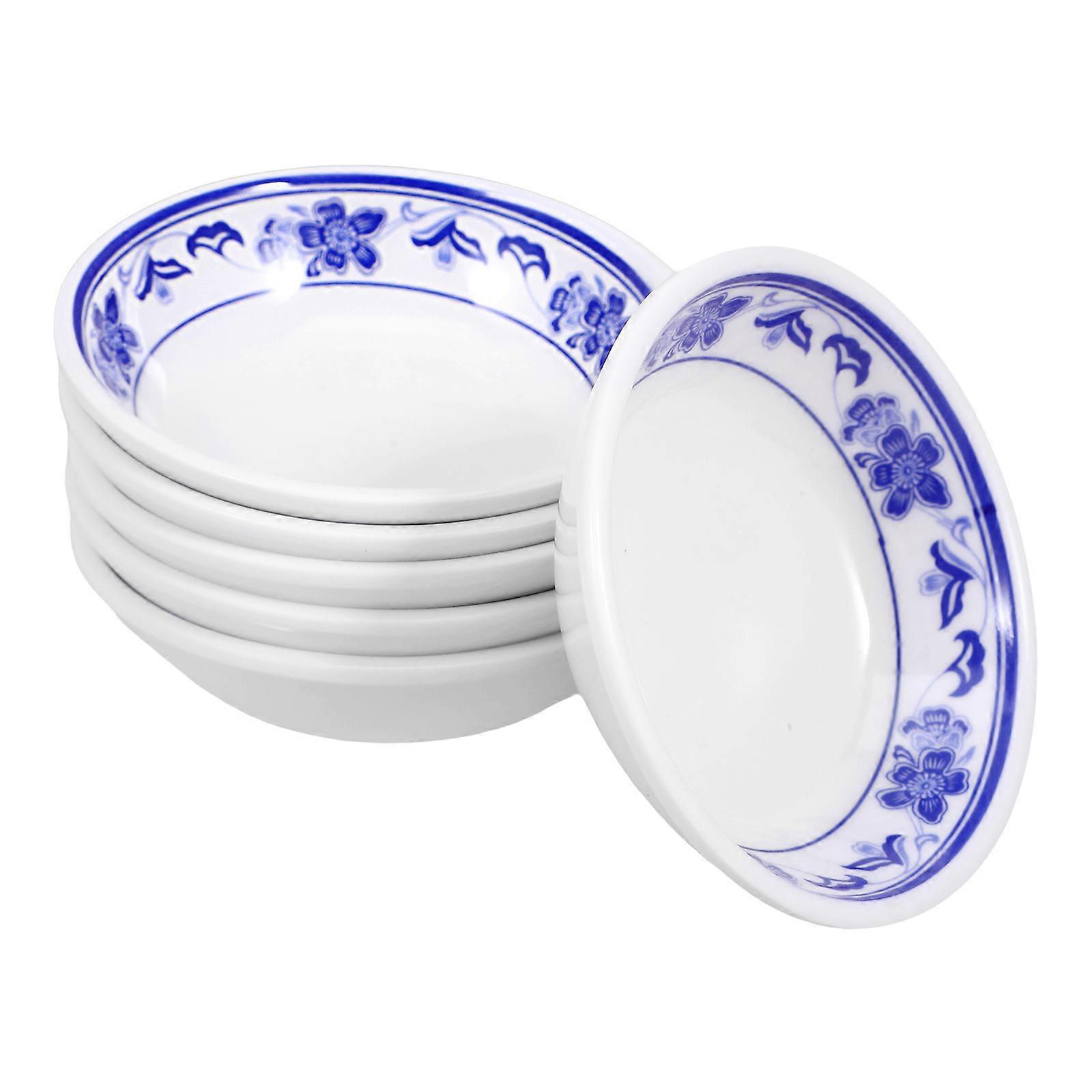 Multi Dipping Dish for Restaurant Use 6Pcs Sauce Plates