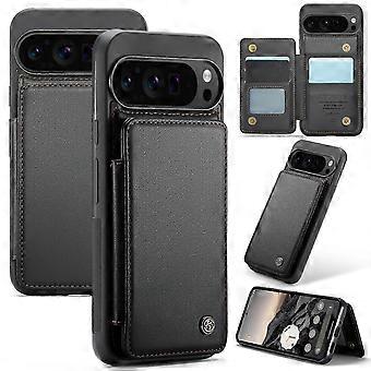 2026 CaseMe C22 Card Slots Holder RFID Anti-theft Phone Case For Google Pixel 9 Pro XL