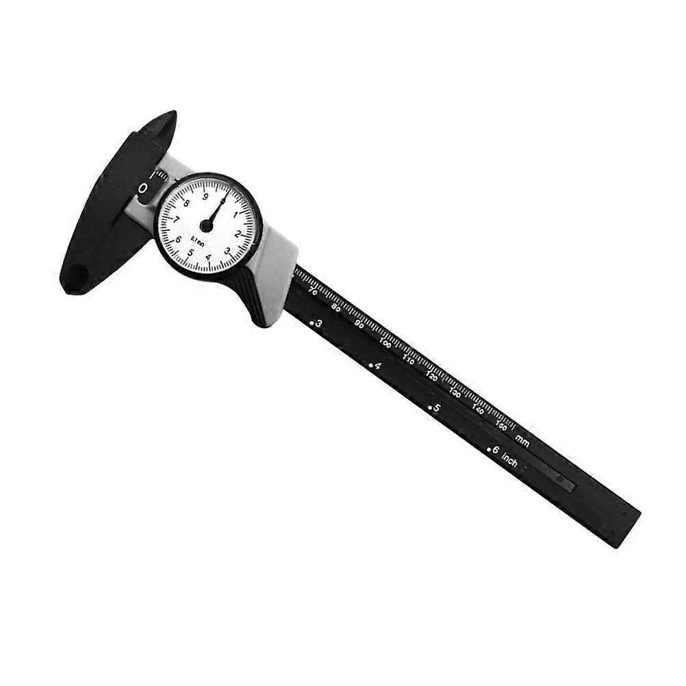 Depth Measuring Step Measuring Caliper Plastic Table Caliper Laboratory Students 1Pack