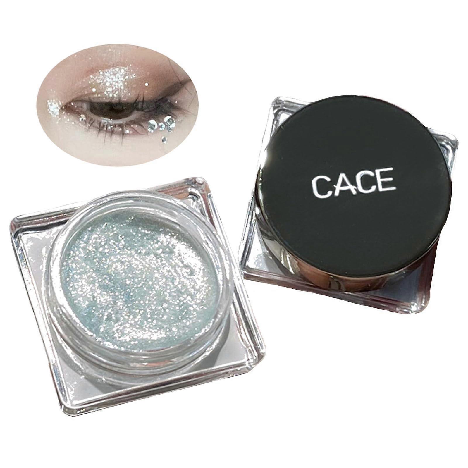 Liquid Glitter Eyeshadow with Diamond Sparkle, Waterproof Silver Metallic, LongLasting Eye Makeup