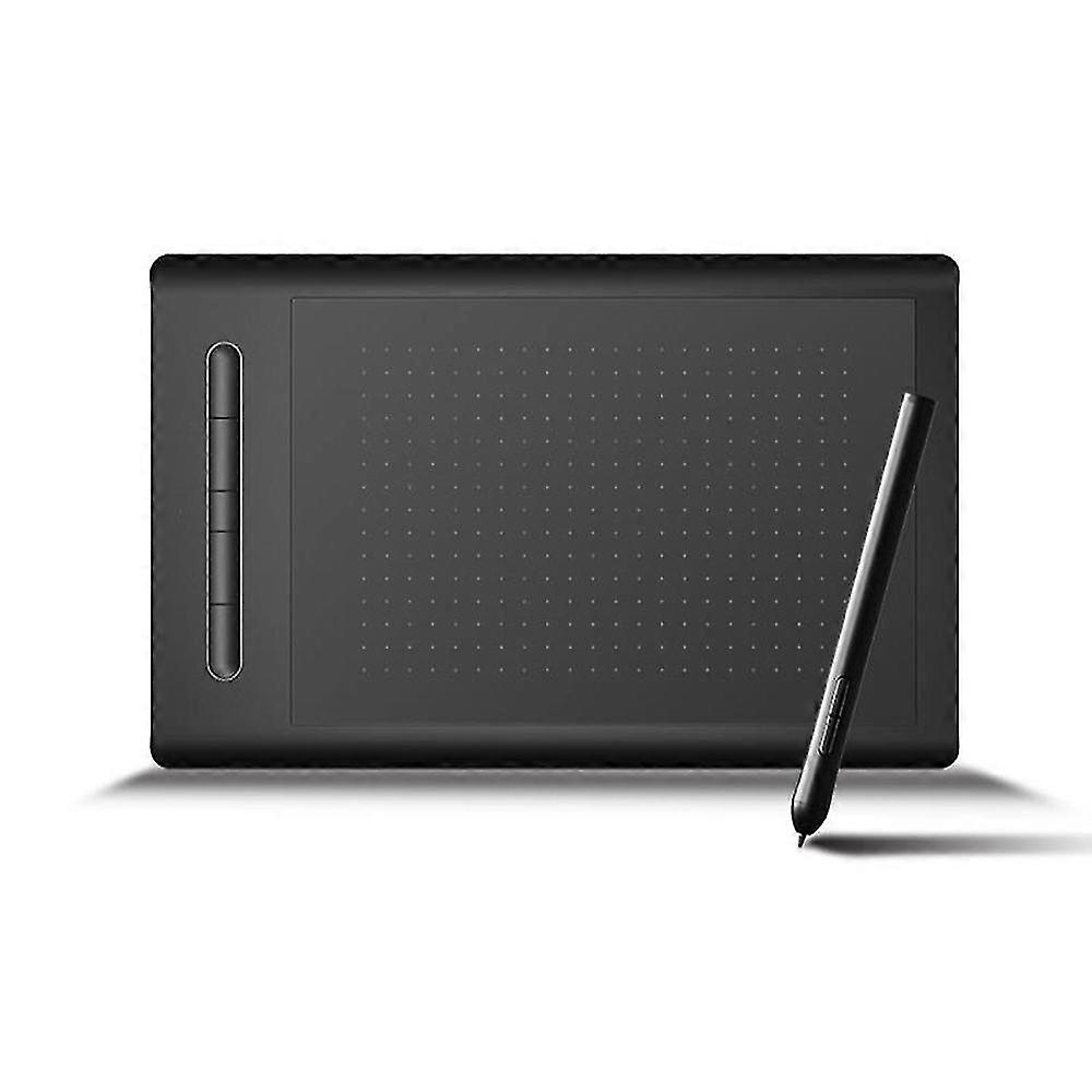 Graphics Tablet, Drawing Tablet 8192 Levels Pressure Sensitivity 5080LPI 230PPS USB