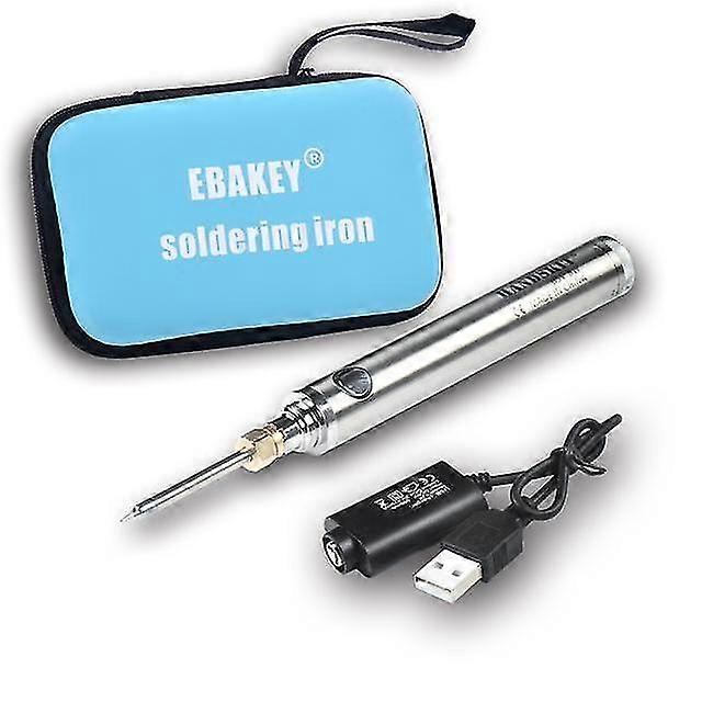 Cordless Rechargeable Soldering Iron Pen for Electronics DIY Repairs and Quick Heat Precision Control