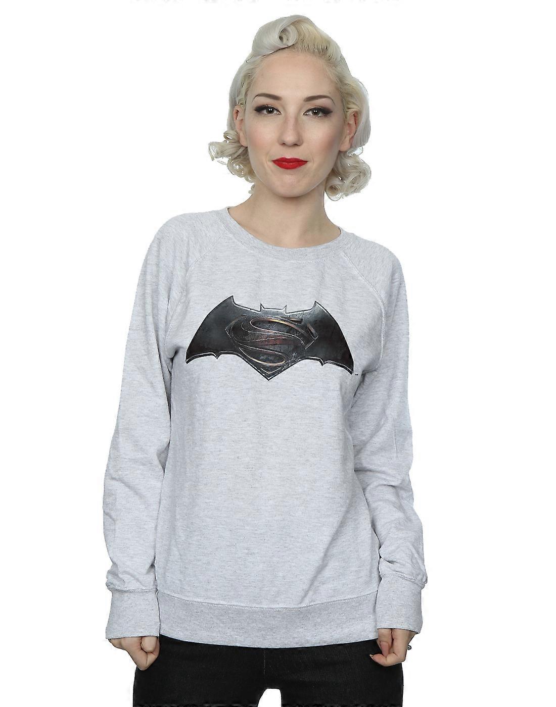 DC Comics Women's Batman v Superman Logo Sweatshirt
