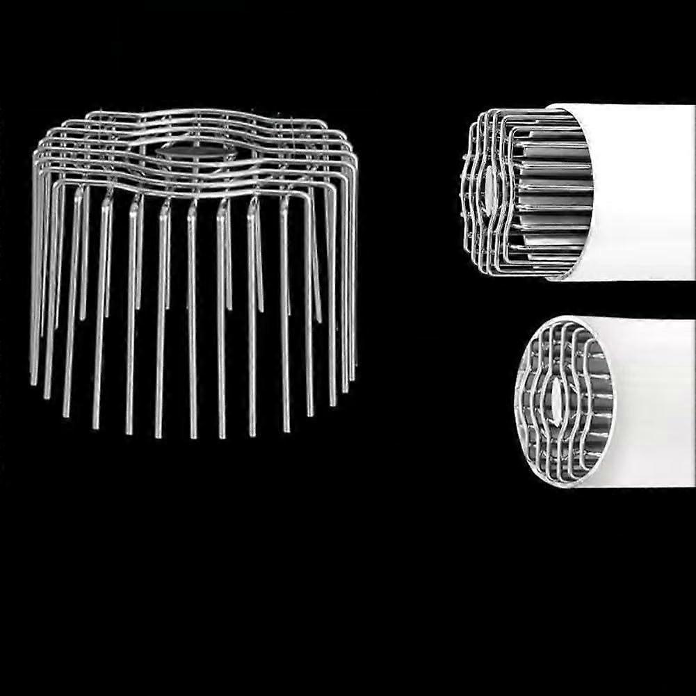 Stainless Steel Drain Cover Outdoor Pipe Protector Rustproof Mesh Filter for 150mm PVC Pipe