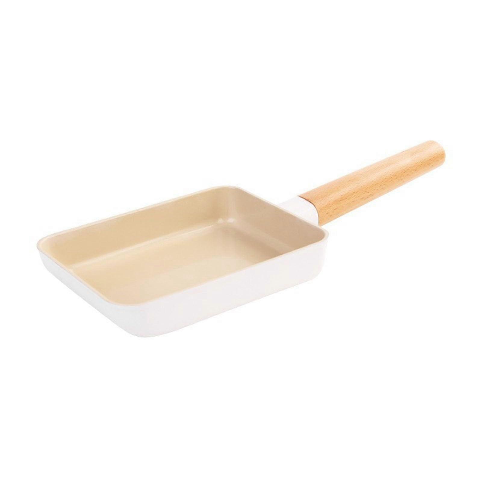 Japanese Tamagoyaki Pan with Ceramic Non Stick Coating, Rectangular Egg Roll Frying Pan