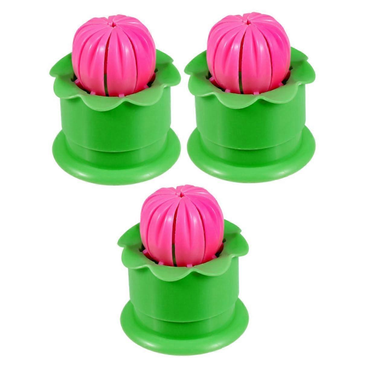 3pcs Baozi Maker Steam Bun Mold Set Plastic Dumpling Press Easy Bun Shaping for Kitchen Baking