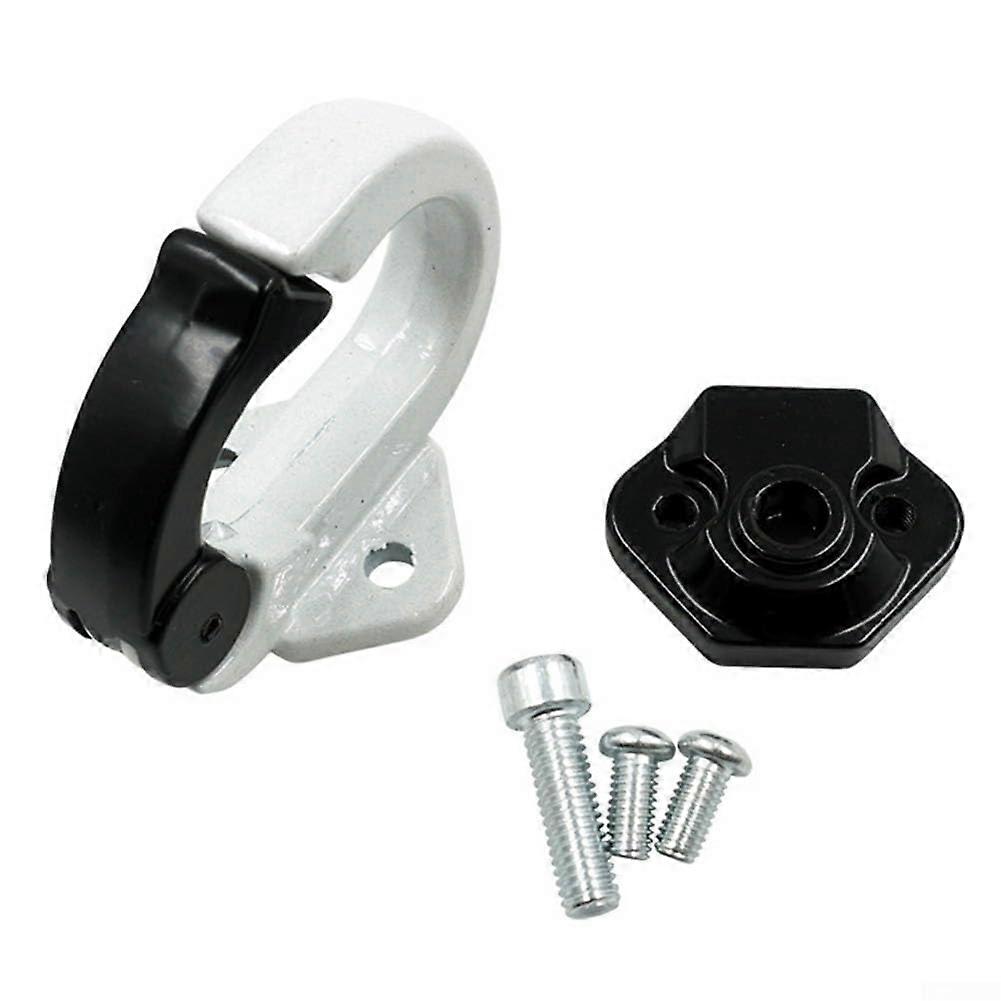 Motorcycle Front Hook Aluminum Alloy Universal Scooter Accessory Secure Front Mount White Black