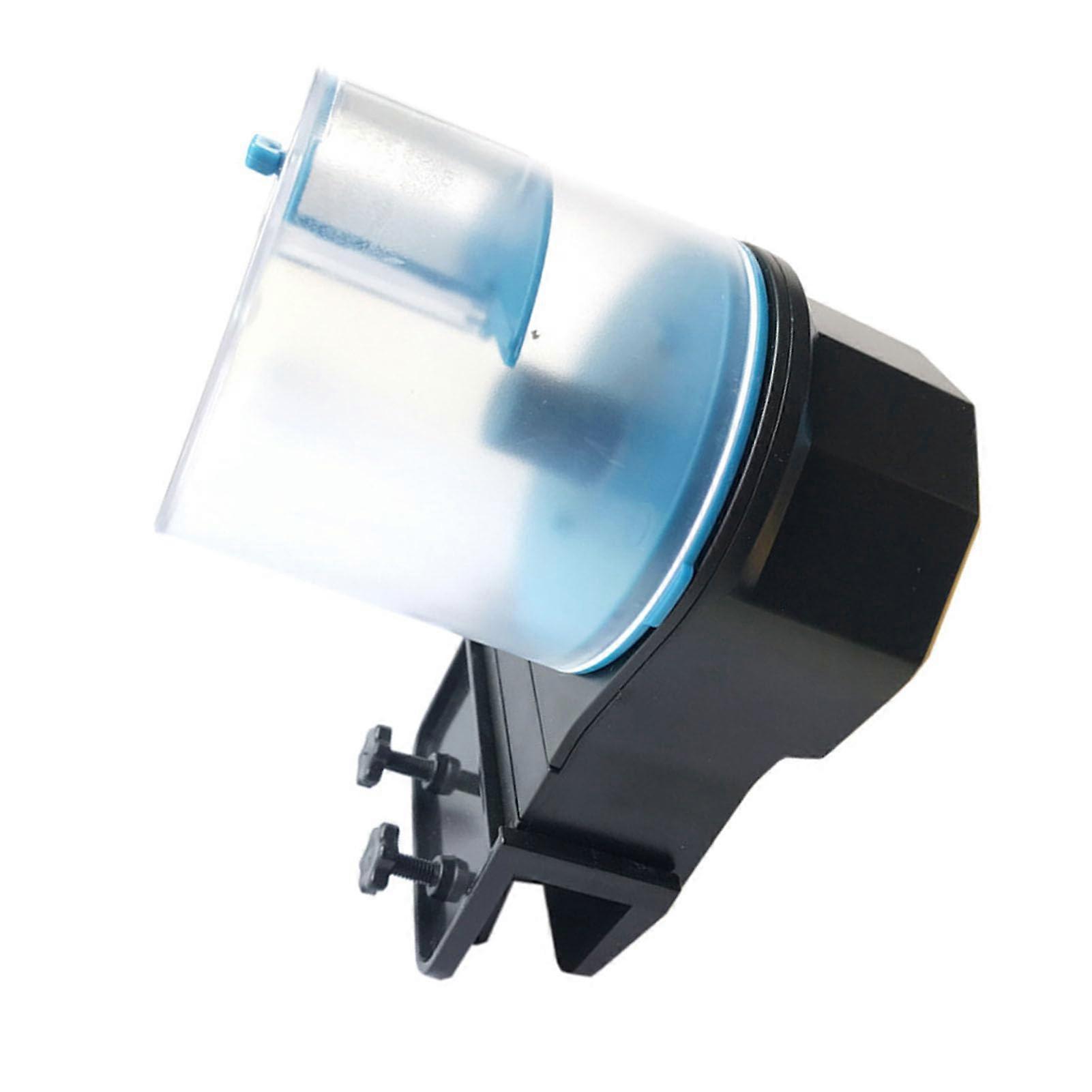 Automatic Fish Feeder USB Rechargeable MoistureProof Betta Vacation Feeder with Dual Containers