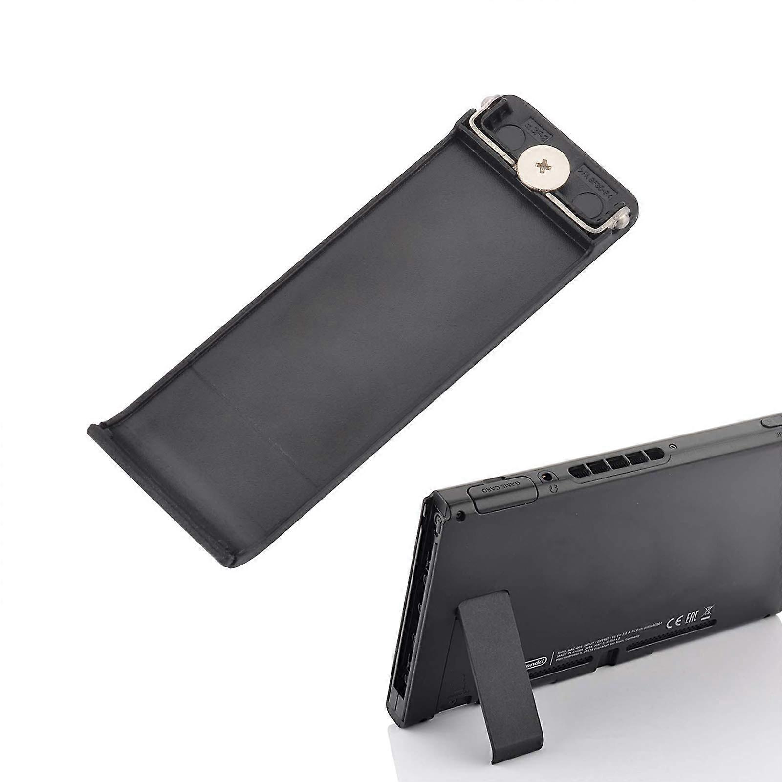 Kickstand Replacement with Metal Bracket, Quick ClipOn Back Stand Holder for Nintendo Switch