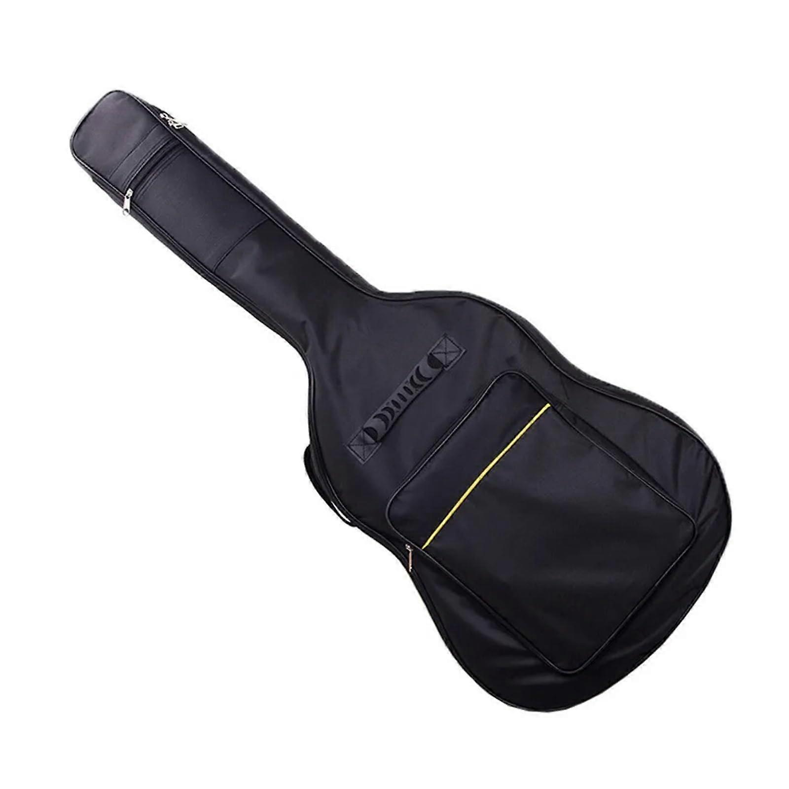 Waterproof 41 Inch Guitar Bag Backpack with Padded Double Straps and Multiple Storage Pockets