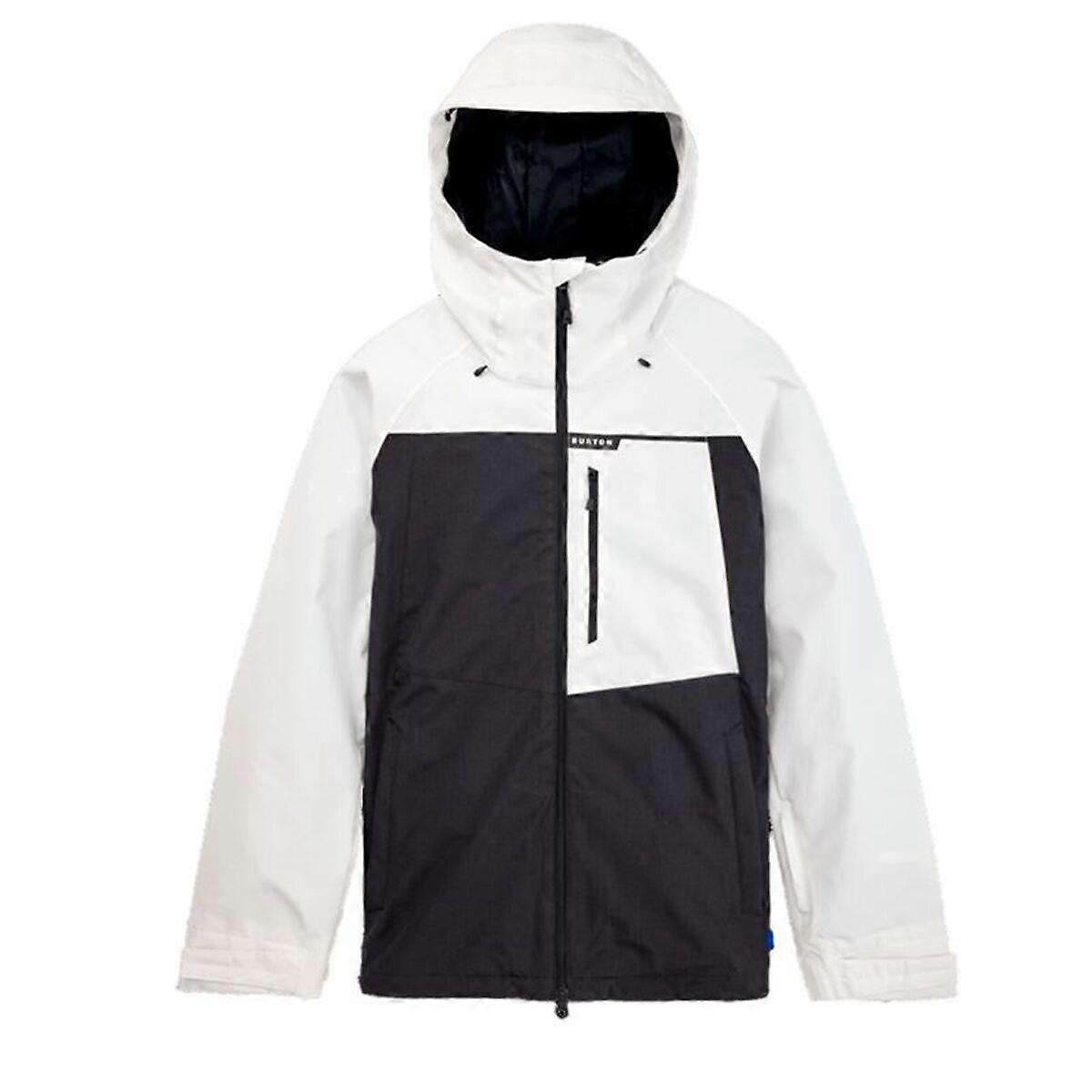 Ski Jacket Burton Logepole Stowht White Men