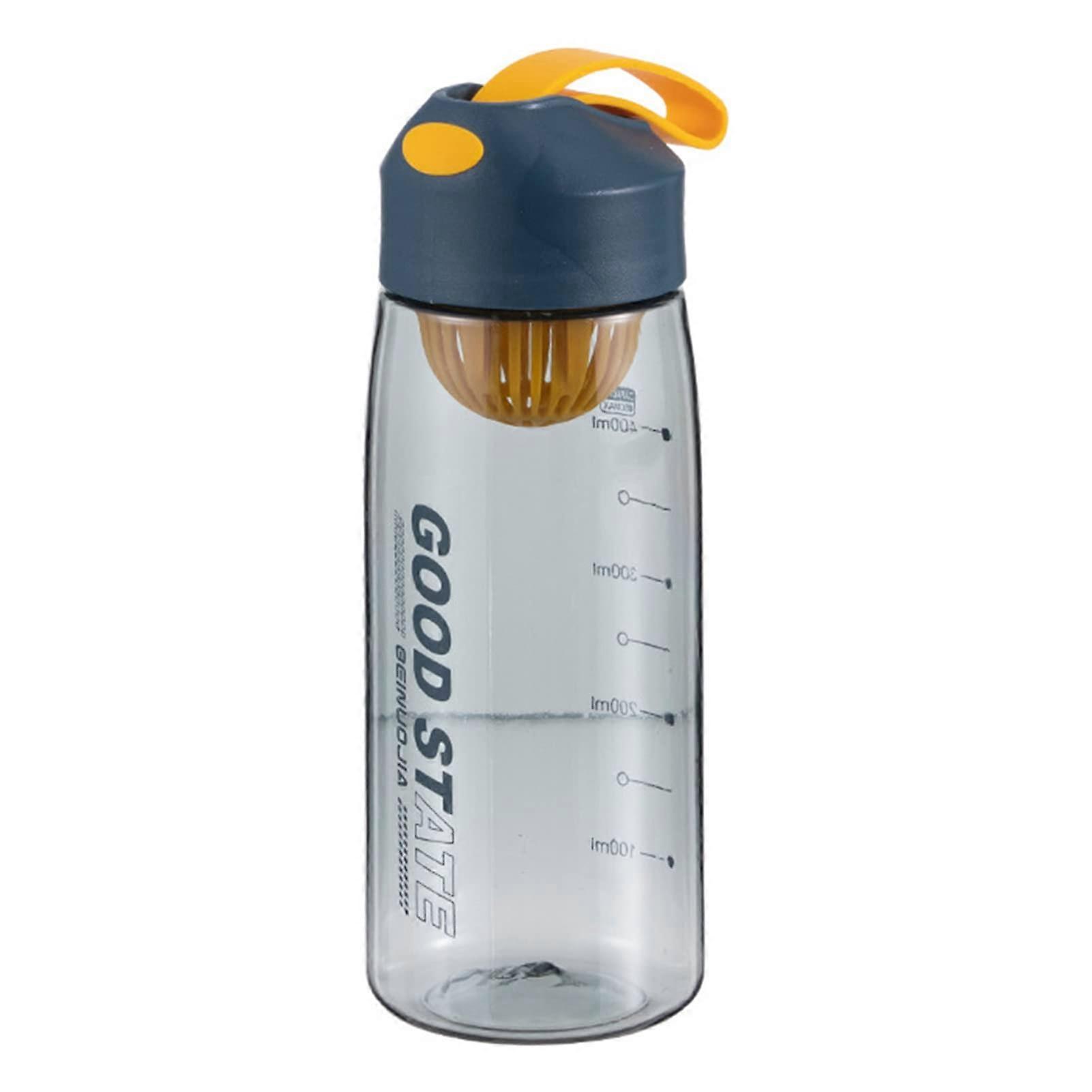 Large Capacity Water Bottle with Scale Marker, LeakProof Lid and Ergonomic Handle