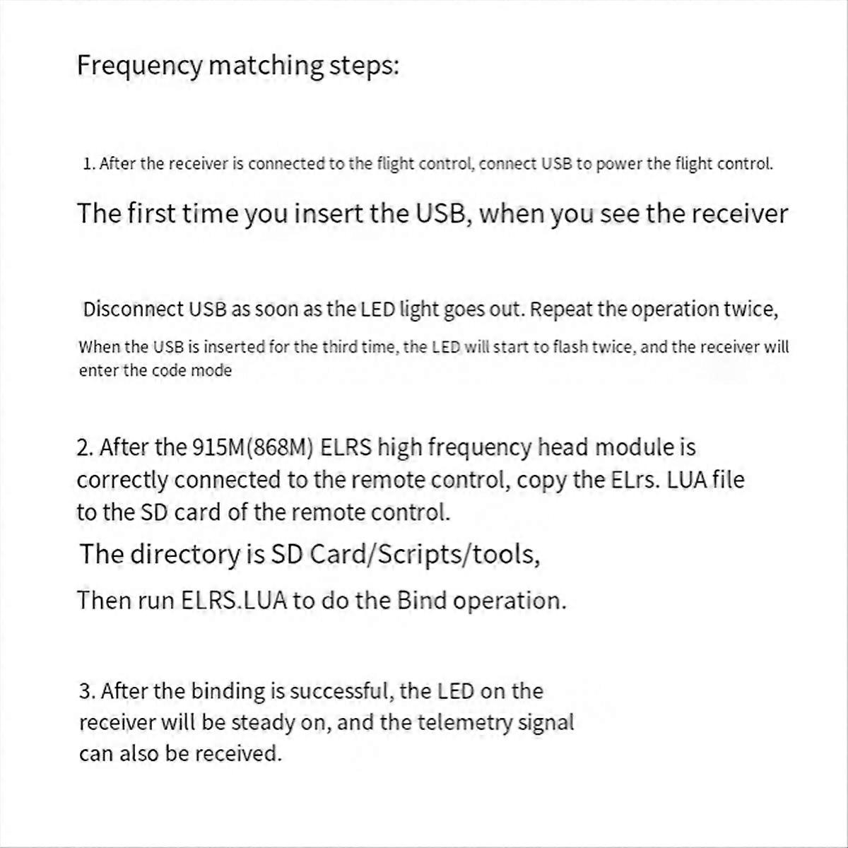 ELRS 915MHz Receiver High Refresh Rate ExpressLRS