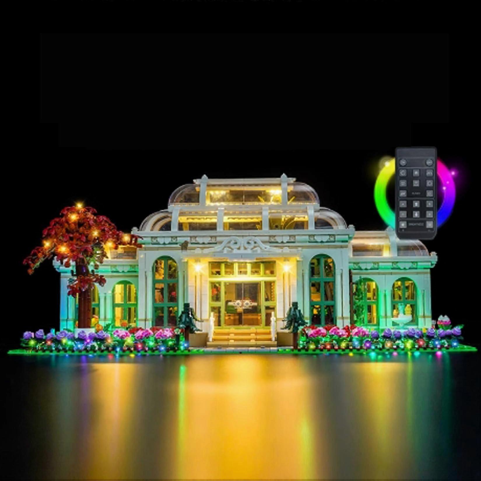 LED Light Kit with Remote Control and Adjustable Brightness for  21353 Botanical Garden