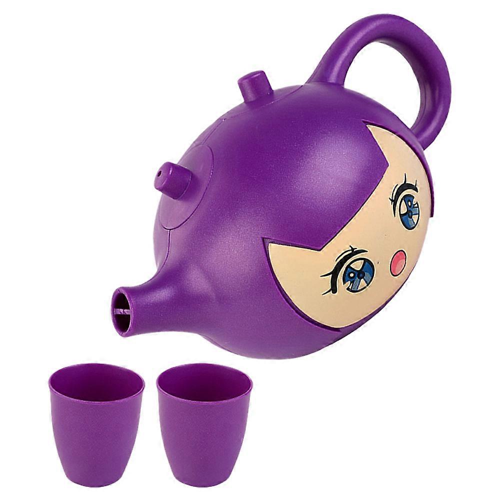 Set Pot Tea Changing Toy for Kids Play Kitchen Pretend