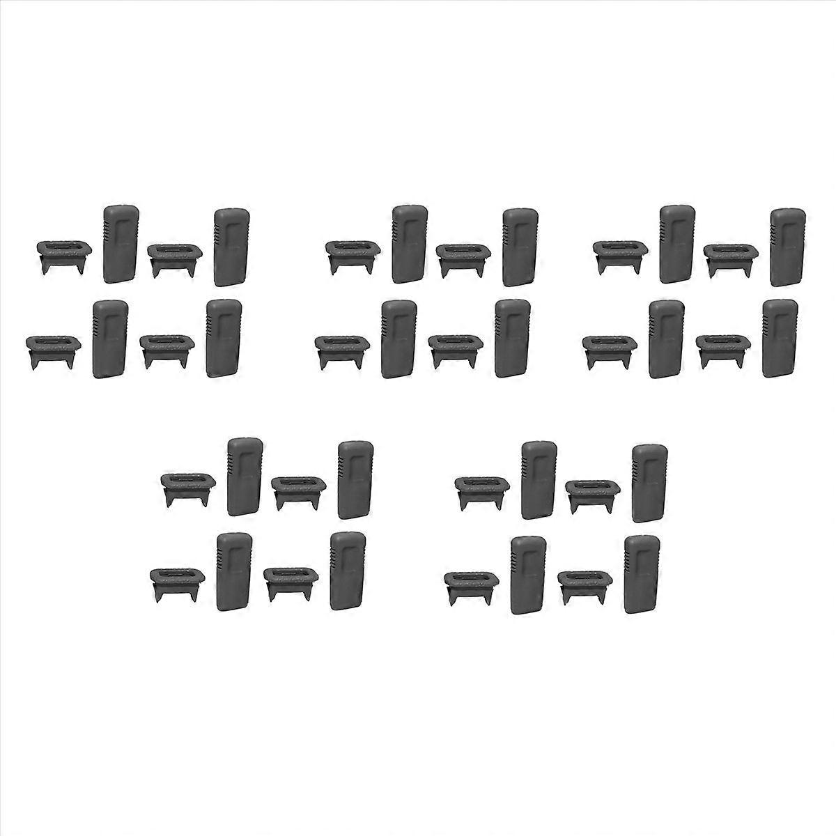4 Set Door Lock Pin Cap Set +Holding for Montero