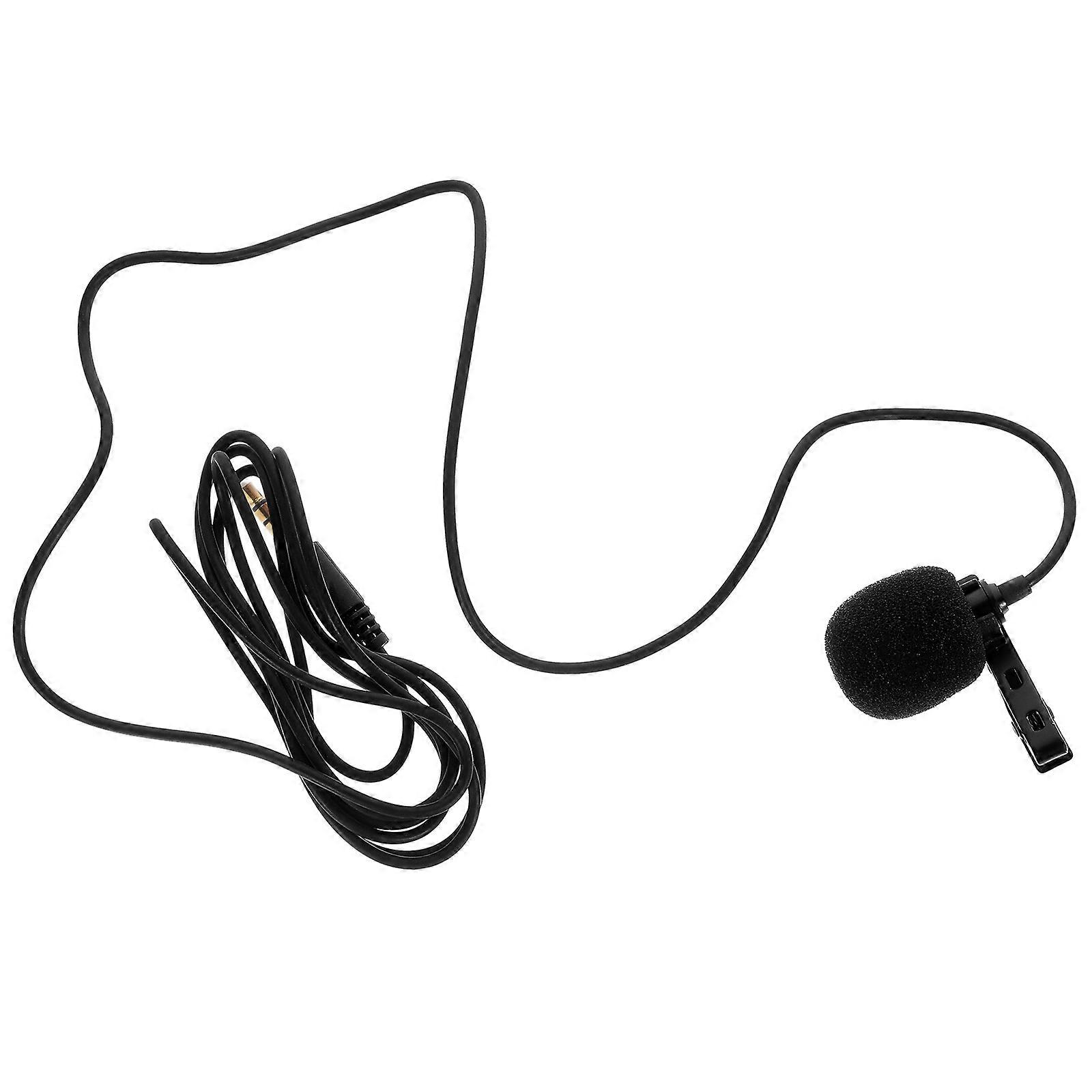 Lapel Microphone Omnidirectional Condenser Microphone for Recording 3Sets