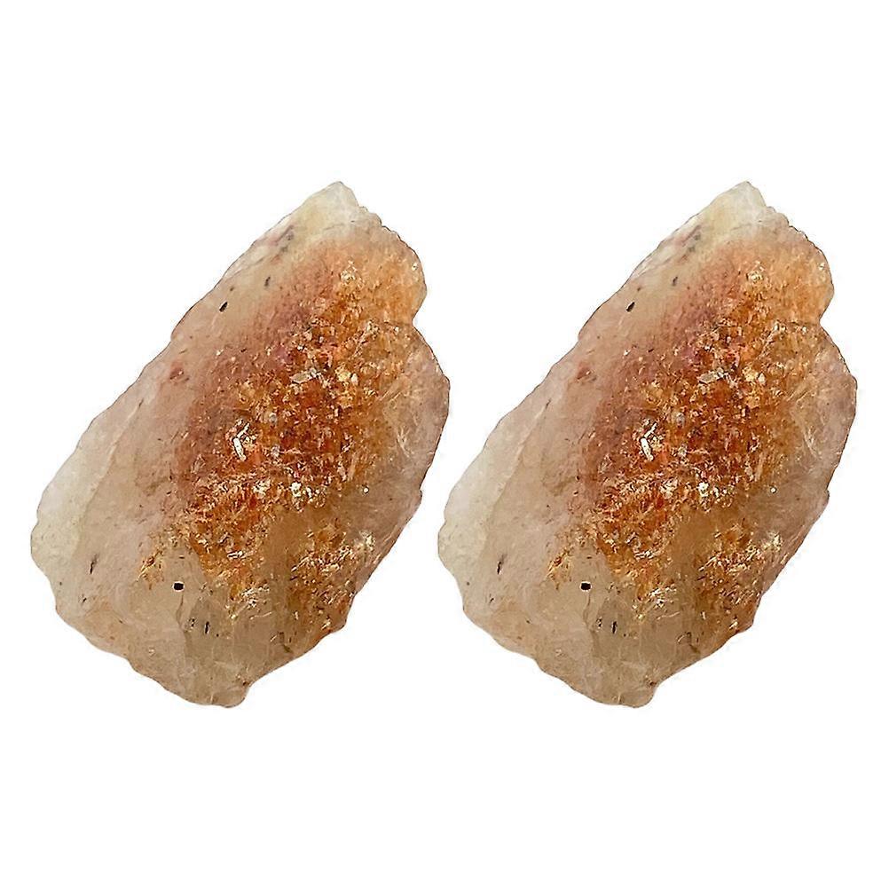 Stones for 2Pcs Rough Chakra Crystal Stones