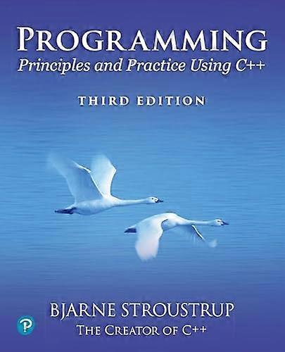 Programmering: Principles and Practice met behulp van C++