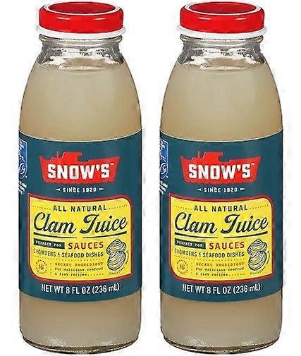Snow's All Natural Clam Juice 2 Pack