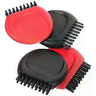 4Pcs Lightweight Golf Cleaning Brush Portable Finger Groove Cleaner Golf Club Polisher Golf Ball Cleaner Training Aid For
