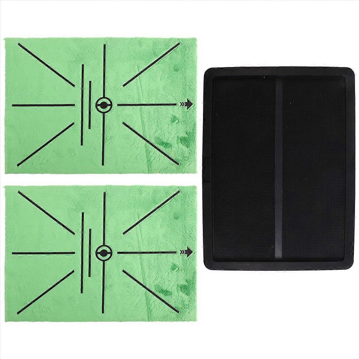 Golf Hitting Mat, Golf Practice Mat for Swing Path Feedback