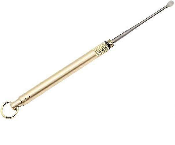 Brass Outdoor Camping Keychain Ear Tool