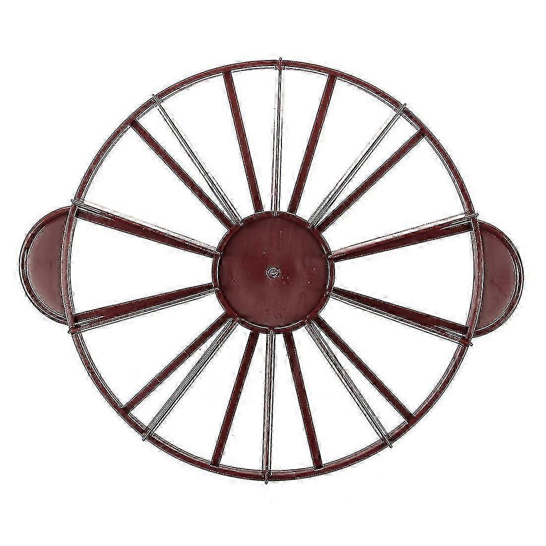 Cake Divider Slice Pie Marker for Equal Portioning, Dark Red