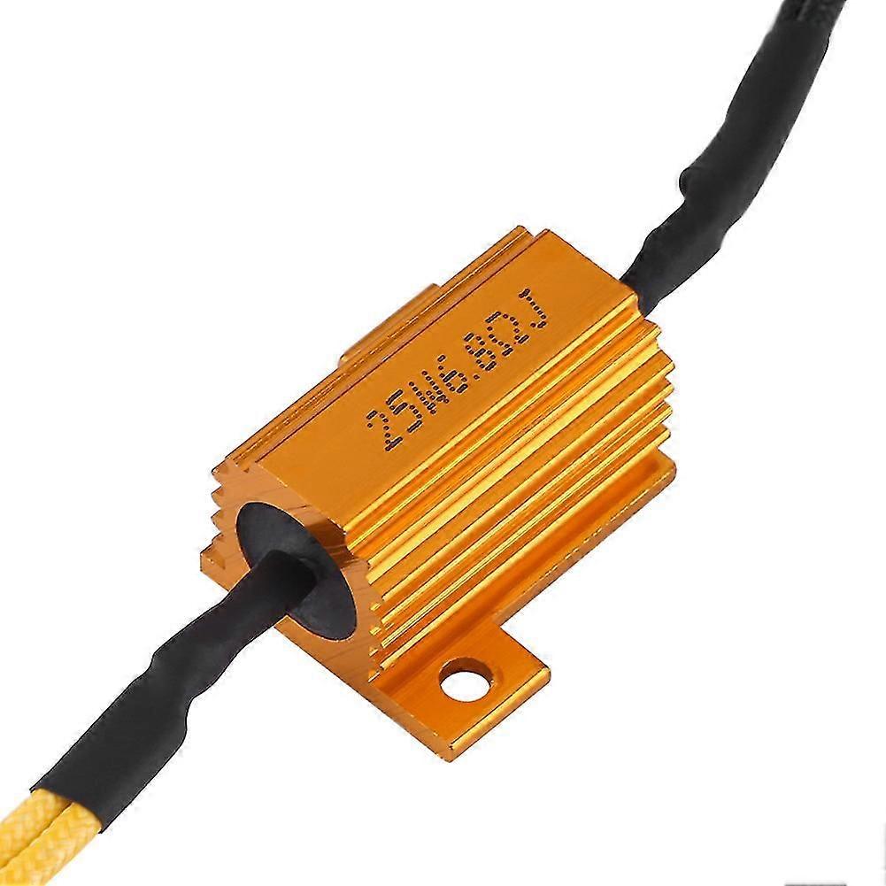 21W Motorcycle Turn Signal Indicator Light LED Load Resistor Decoder Fix Error Accessories