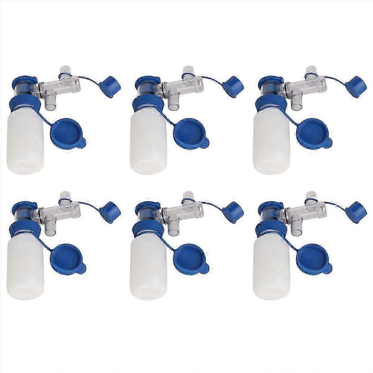 6X Milk Sampling Bottle,200Ml Sampling Bottle Sampler Cow Milk Liquid Sampling Bottle Milk Container