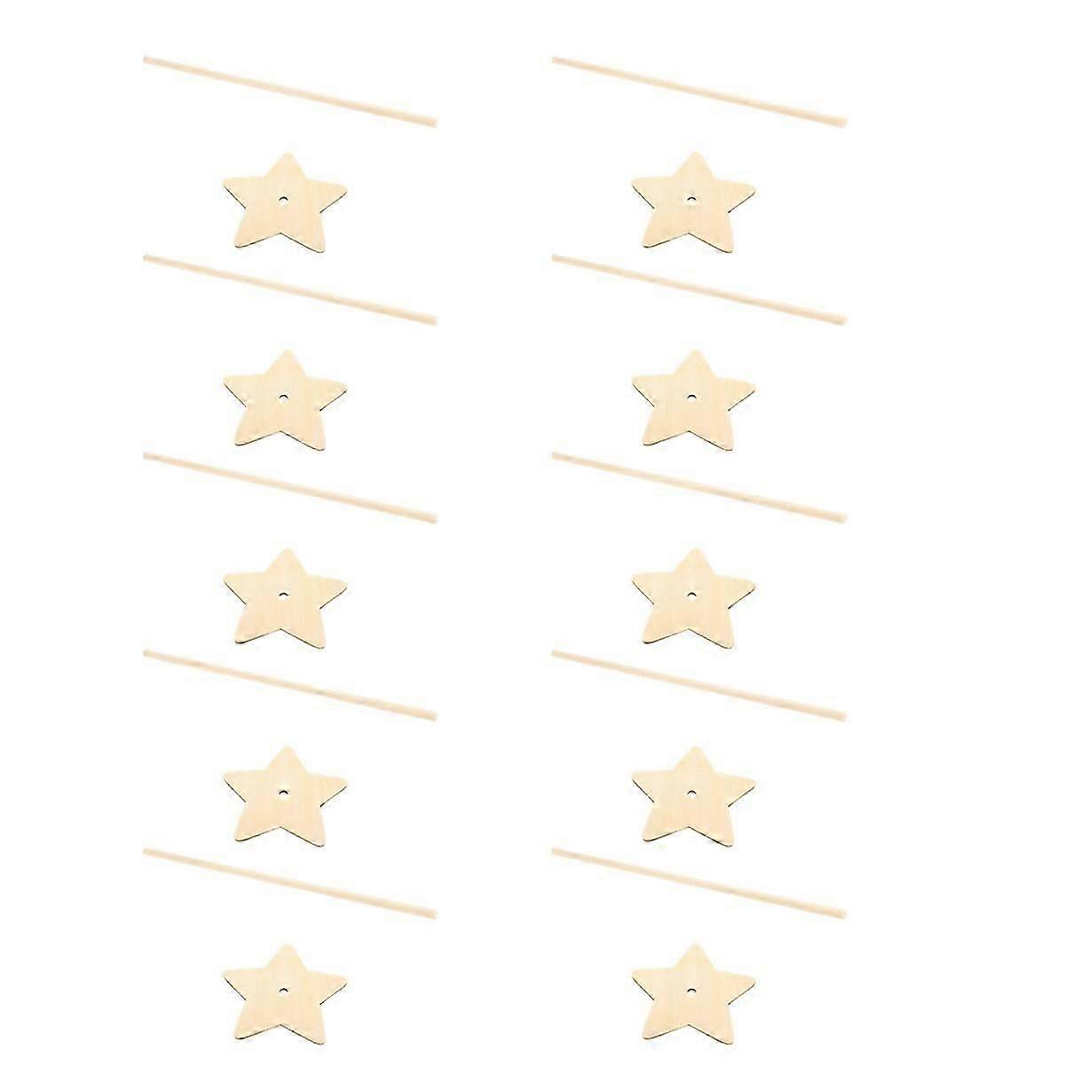 Wall Stand Display Board, Table Decoration,Pentagram+Insert Stick