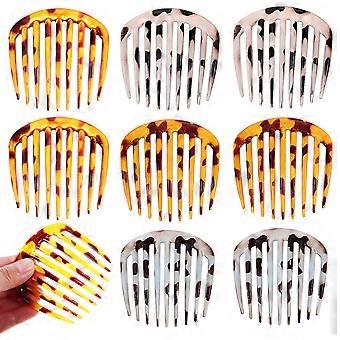 8pcs pettini laterali per capelli francesi piccoli pettini per capelli francesi pettini decorativi per capelli accessori per capelli