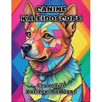 Hunde-Kaleidoskop: Geometrische Muster und Hunde