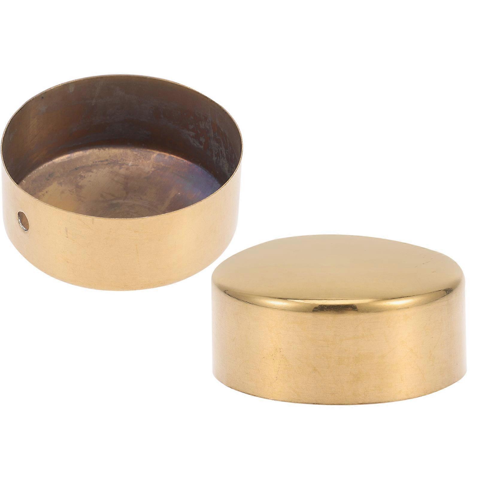 2 stuks houten leuning eindkappen, leuning eindkappen, ronde leuning eindpluggen