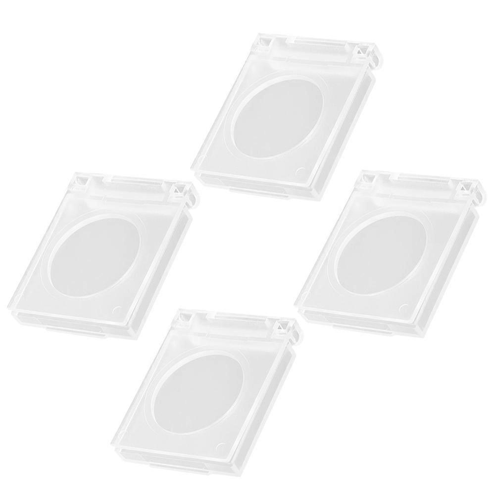 4Pcs Replaceable Switch Covers Transparent Button Protectors Wear-resistant Switch Protectors