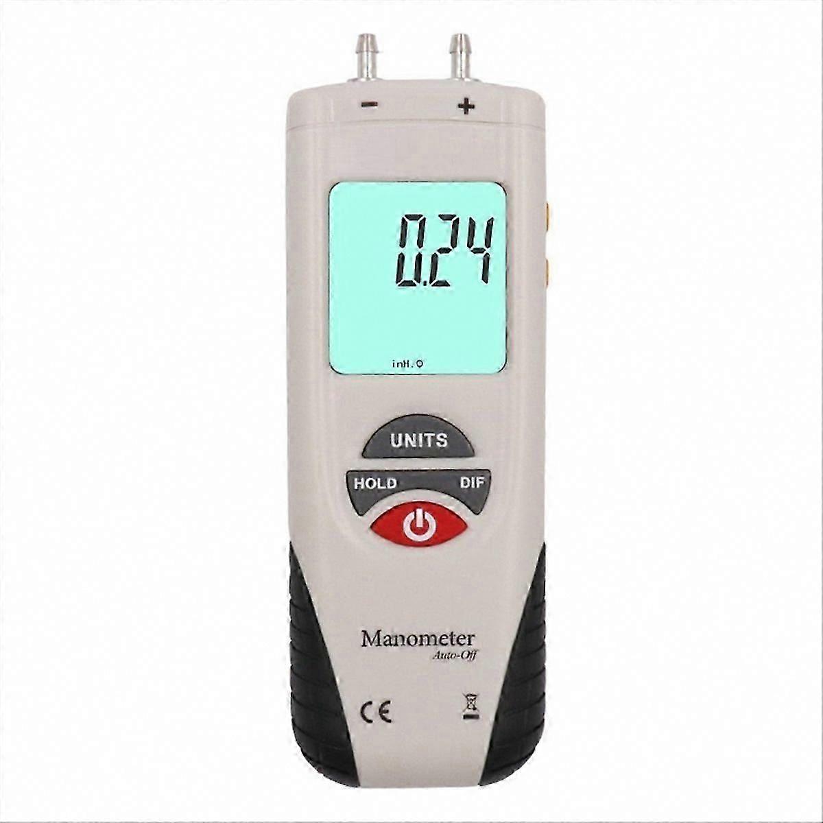 Digital Gas Pressure Manometer with Data Hold Function
