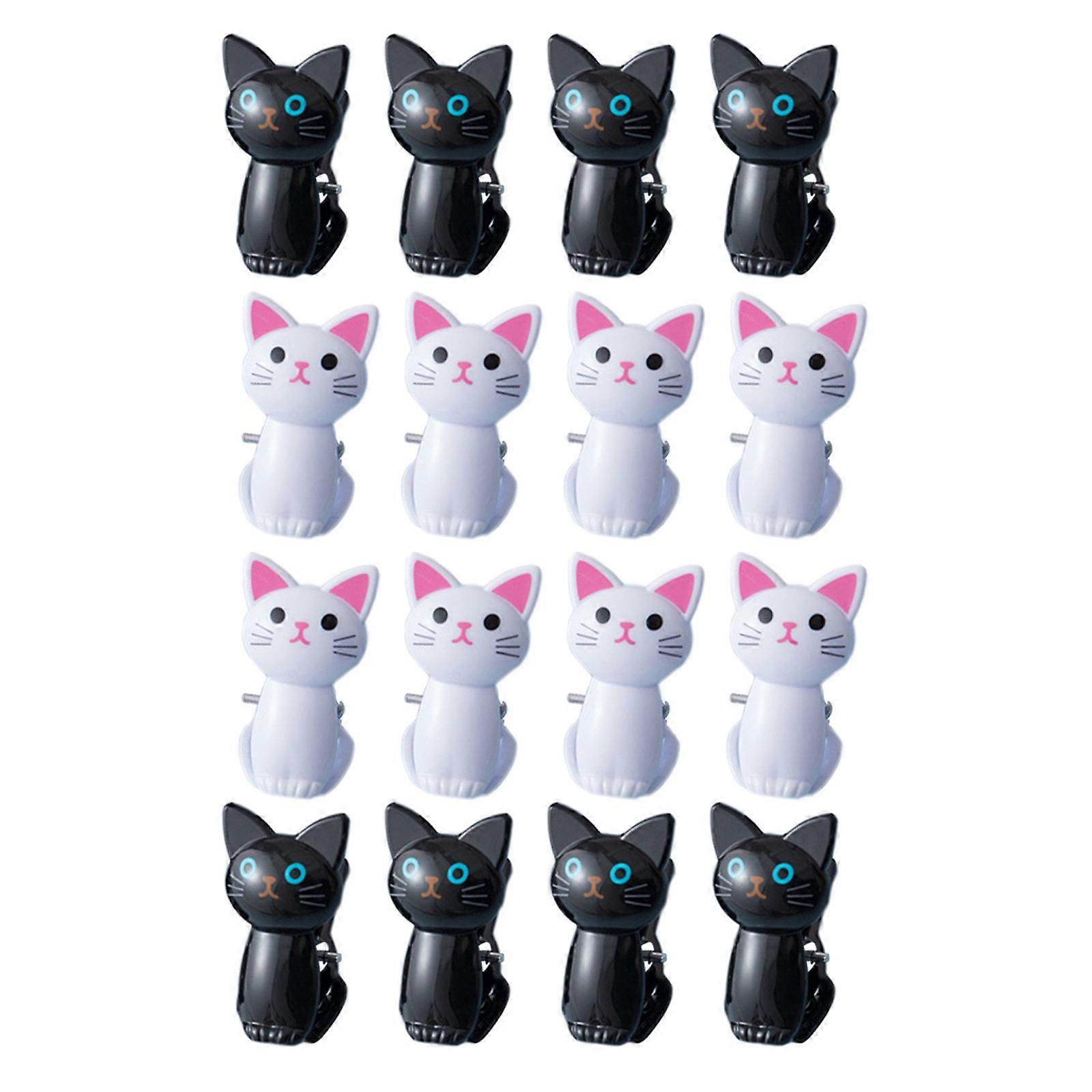 Multi-Function Quilt Clips for Sealing 16Pcs Windproof Plastic Cartoon Clips