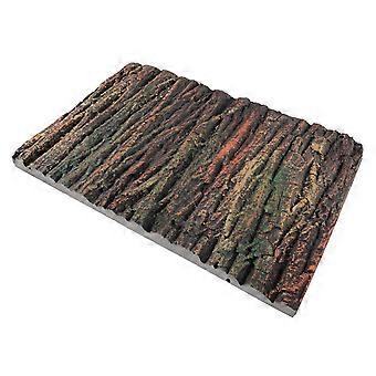 Emulation Bark Board Aquarium Background Board for Decoration 2Pcs