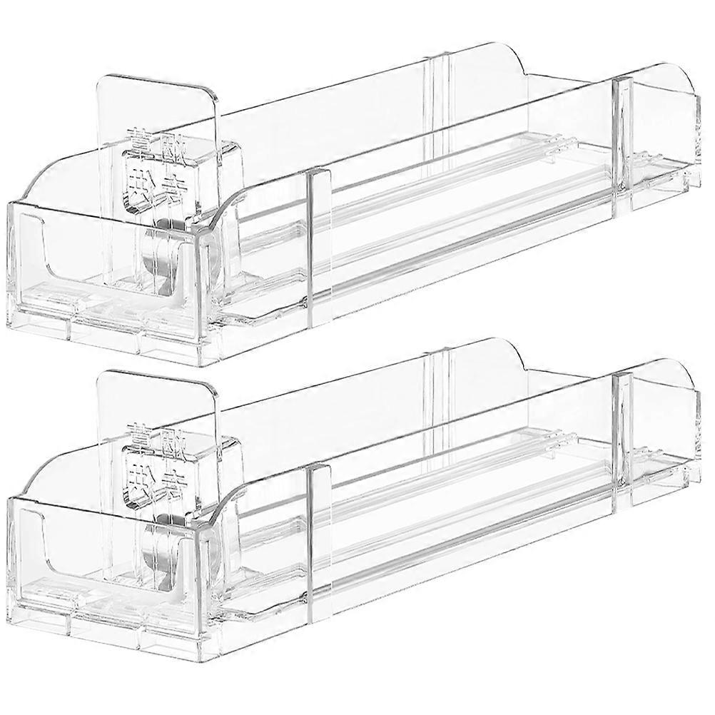 Dispenser Automatic Display Holder for Supermarket 2Pcs