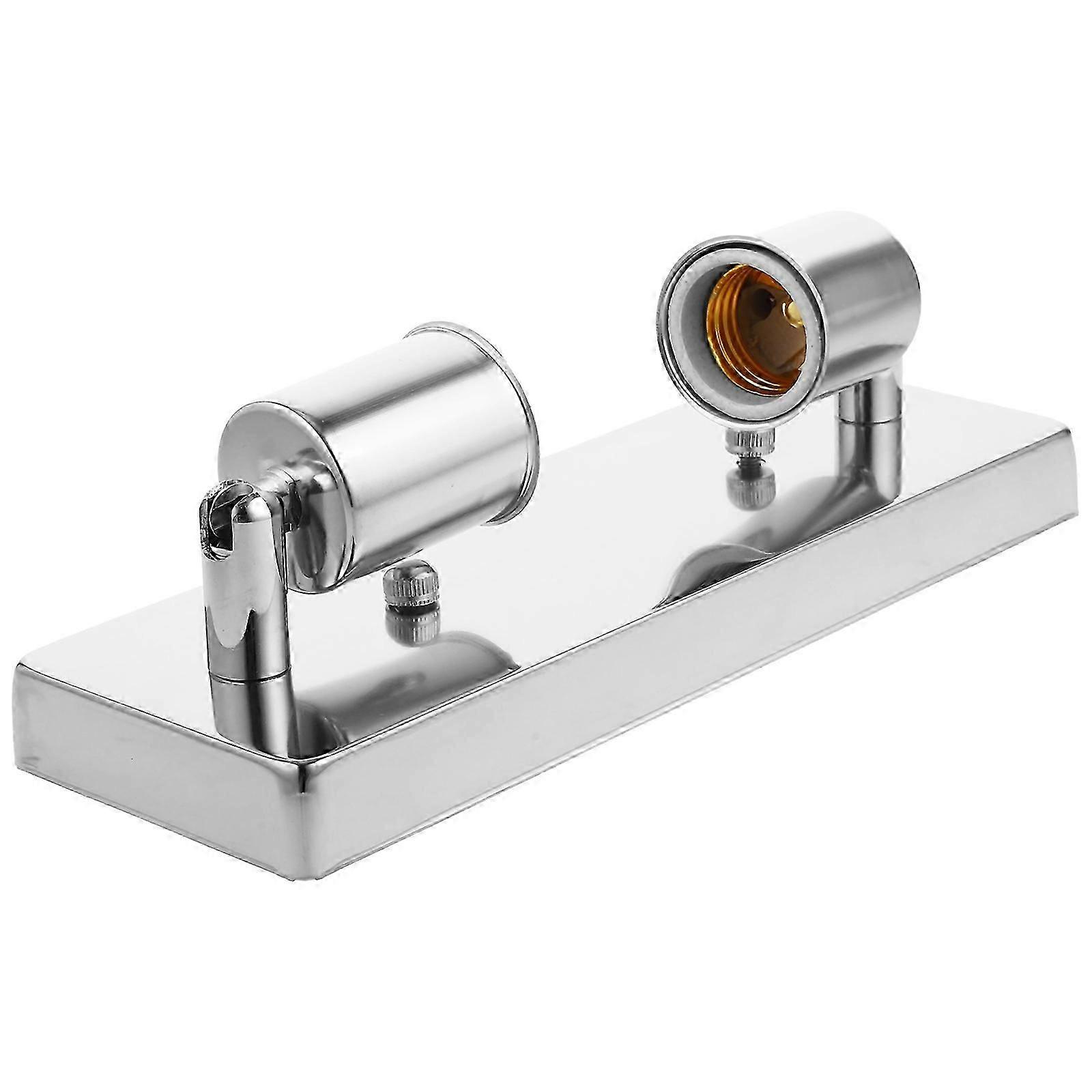 Long Rectangle Wall Lamp Holder for Ceiling Mount Steel