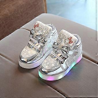Light Up Schuhe Blinkende atmungsaktive Turnschuhe Leuchtende Freizeitschuhe für Kinder