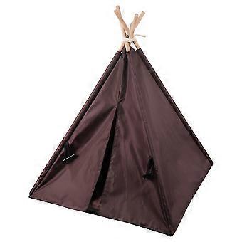 Oxford doek huisdier tipi wasbare hond tent huis indoor kat slaapbed