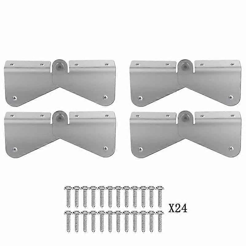 4pcs gutter extension hinges for rectangular and square water pipe drain extension flippers