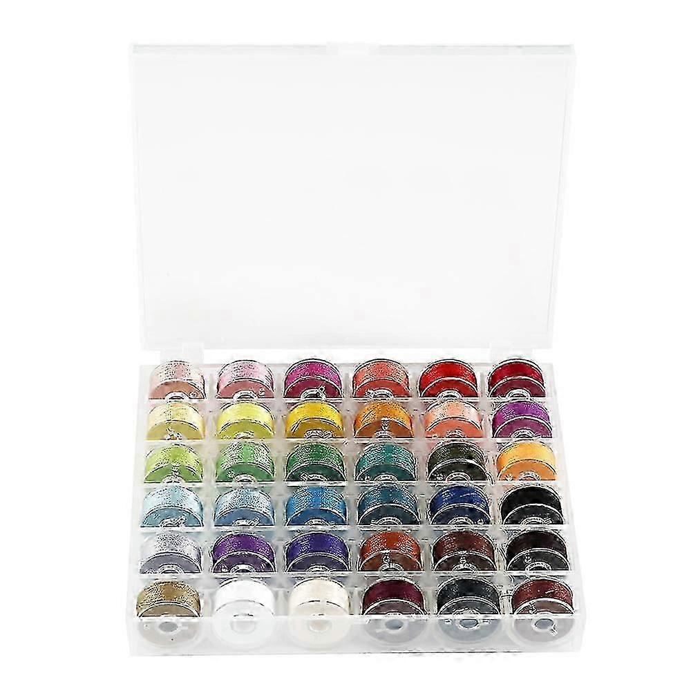 ZWS-Sewing Bobbin Thread Set - Assorted Colors, 36Pcs