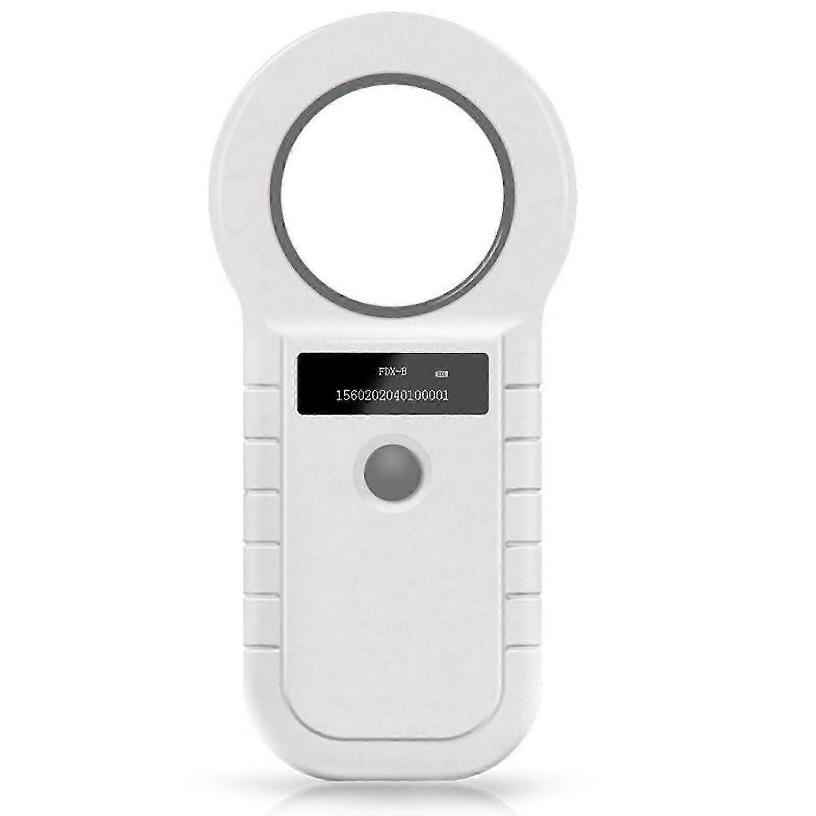 USB 134.2K Dual Frequency Pet Chip Reader, White