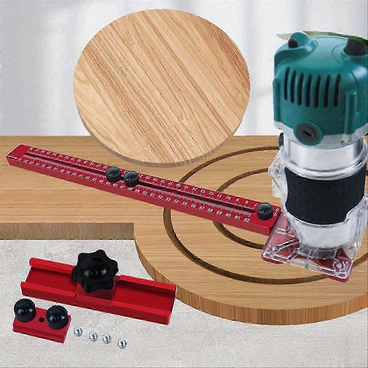 Trimming Machine Base Backrest Metric Milling Circle Locator