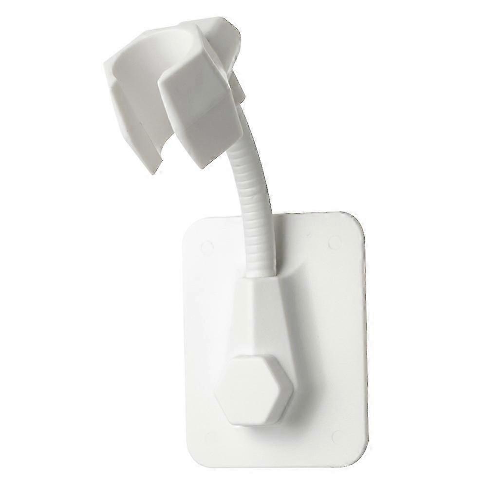 Adjustable Shower Head Bracket Punch compatible with 6Pcs White