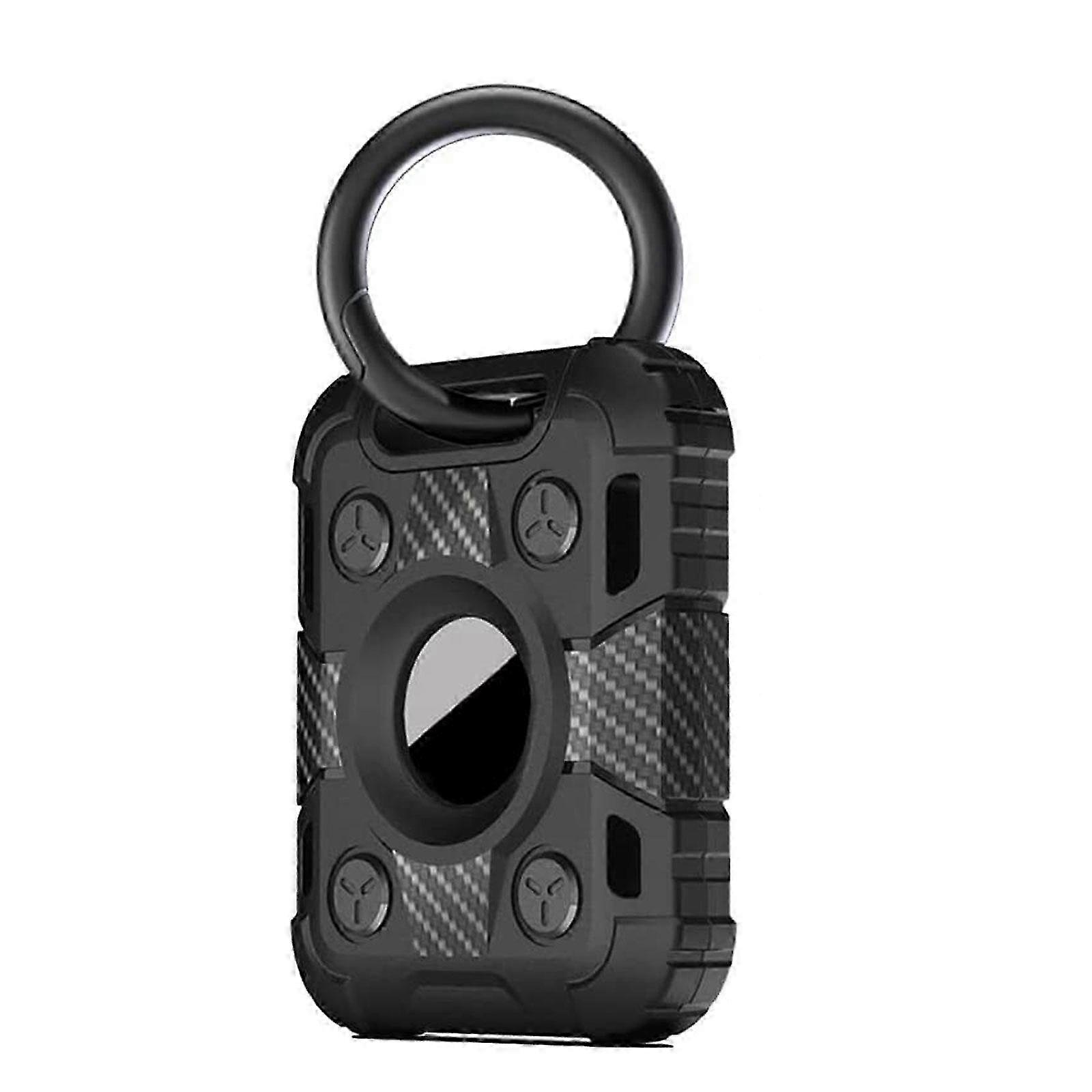 For Apple AirTag Protective TPU Shell Loop Holder Keyring Case.